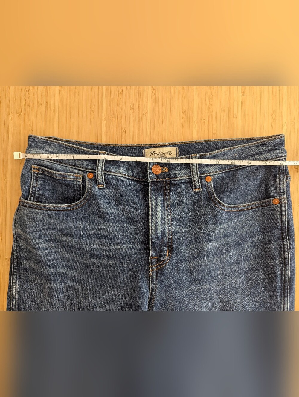 Madewell midrise Stovepipe Jeans - Picture 5 of 6